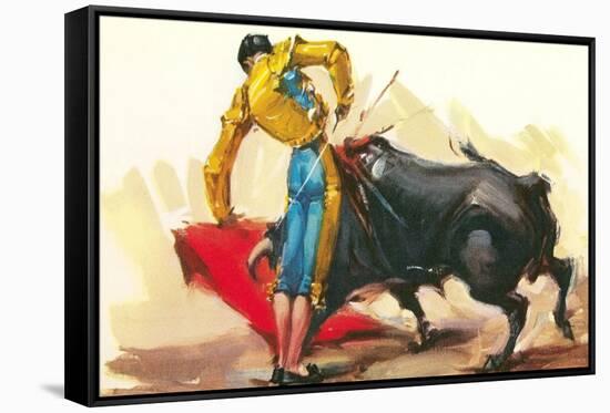 Bullfighting Scene-null-Framed Stretched Canvas