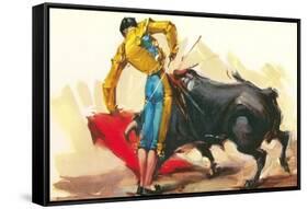 Bullfighting Scene-null-Framed Stretched Canvas