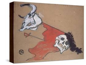Bullfighting-Henri de Toulouse-Lautrec-Stretched Canvas