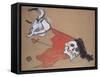 Bullfighting-Henri de Toulouse-Lautrec-Framed Stretched Canvas