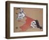 Bullfighting-Henri de Toulouse-Lautrec-Framed Giclee Print