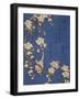 Bullfinch and weeping cherry-tree, pub. c.1834-Katsushika Hokusai-Framed Giclee Print