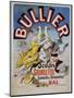 Bullier Poster-Jules Chéret-Mounted Giclee Print