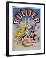 Bullier Poster-Jules Chéret-Framed Giclee Print