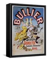 Bullier Poster-Jules Chéret-Framed Stretched Canvas