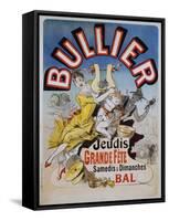Bullier Poster-Jules Chéret-Framed Stretched Canvas