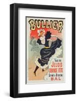 Bullier Tous les Jeudis-Georges Meunier-Framed Art Print