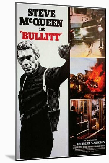 Bullitt, 1968-null-Mounted Art Print