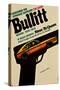 Bullitt, Polish Movie Poster, 1968-null-Stretched Canvas