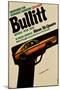 Bullitt, Polish Movie Poster, 1968-null-Mounted Art Print