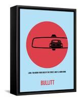 Bullitt Poster 1-Anna Malkin-Framed Stretched Canvas