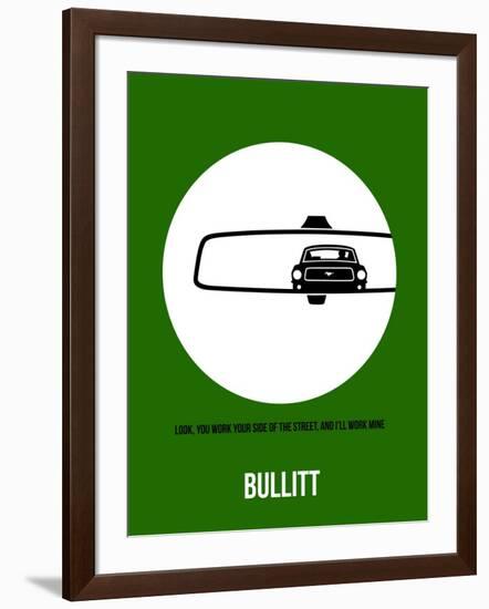 Bullitt Poster 2-Anna Malkin-Framed Art Print