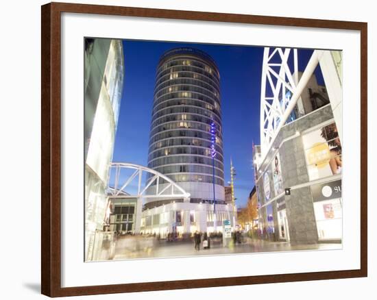 Bullring Shopping Centre at Christmas, City Centre, Birmingham, West Midlands, England, United King-Frank Fell-Framed Photographic Print