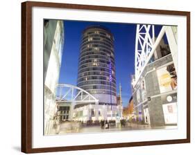 Bullring Shopping Centre at Christmas, City Centre, Birmingham, West Midlands, England, United King-Frank Fell-Framed Photographic Print