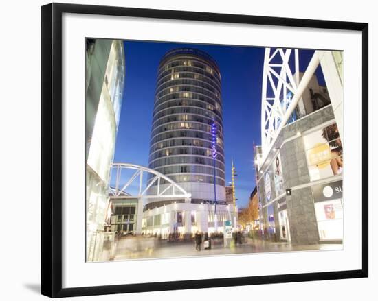 Bullring Shopping Centre at Christmas, City Centre, Birmingham, West Midlands, England, United King-Frank Fell-Framed Photographic Print