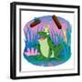 Bully and Peep - Humpty Dumpty-Robin Boyer-Framed Giclee Print