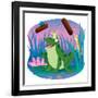 Bully and Peep - Humpty Dumpty-Robin Boyer-Framed Giclee Print