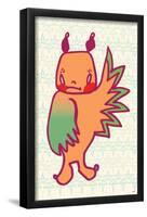 Bully Bird-Minoji-Framed Poster