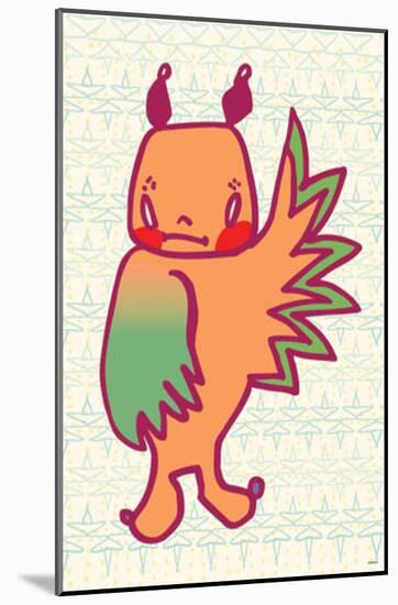 Bully Bird-Minoji-Mounted Poster