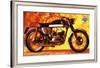 Bultaco Metralla MK2 Motorcycle-null-Framed Giclee Print