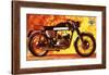Bultaco Metralla MK2 Motorcycle-null-Framed Giclee Print