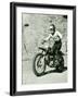 Bultaco Pursang Motorcycle MX-null-Framed Giclee Print