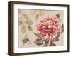 Bumble Bee and Peony-Chad Barrett-Framed Art Print