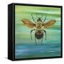 Bumble Bee-Gigi Begin-Framed Stretched Canvas
