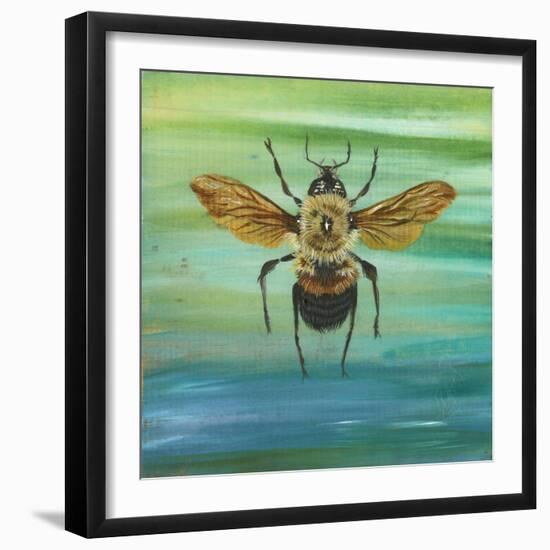 Bumble Bee-Gigi Begin-Framed Premium Giclee Print