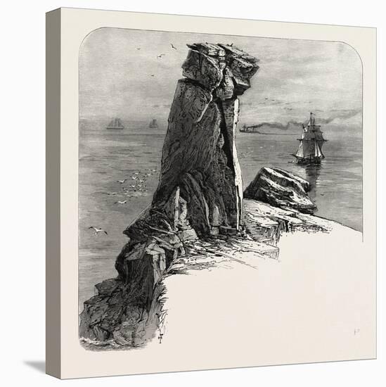 Bumble Rock, the South Coast, UK, 19th Century-null-Stretched Canvas