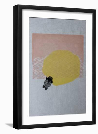 Bumblebee and Sun, 2013-Bella Larsson-Framed Giclee Print