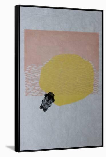 Bumblebee and Sun, 2013-Bella Larsson-Framed Stretched Canvas