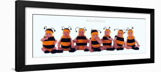 Bumblebee Babies-Anne Geddes-Framed Art Print