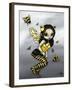 Bumblebee Fairy-Jasmine Becket-Griffith-Framed Art Print