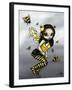 Bumblebee Fairy-Jasmine Becket-Griffith-Framed Art Print