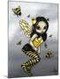 Bumblebee Fairy-Jasmine Becket-Griffith-Mounted Art Print