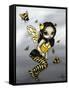 Bumblebee Fairy-Jasmine Becket-Griffith-Framed Stretched Canvas