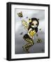 Bumblebee Fairy-Jasmine Becket-Griffith-Framed Art Print