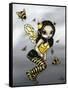 Bumblebee Fairy-Jasmine Becket-Griffith-Framed Stretched Canvas