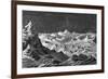 Bumpy Lunar Landscape-null-Framed Premium Giclee Print