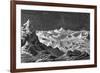 Bumpy Lunar Landscape-null-Framed Premium Giclee Print