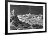 Bumpy Lunar Landscape-null-Framed Premium Giclee Print