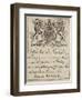 Bun Baker, Richard Hand, Trade Card-William Hogarth-Framed Giclee Print