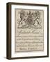 Bun Baker, Richard Hand, Trade Card-William Hogarth-Framed Giclee Print