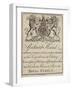 Bun Baker, Richard Hand, Trade Card-William Hogarth-Framed Giclee Print