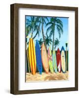 Bunch of Boards-Scott Westmoreland-Framed Art Print