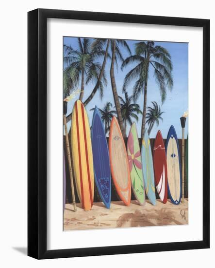 Bunch of Boards-Scott Westmoreland-Framed Art Print