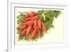 Bunch of Carrots-null-Framed Art Print