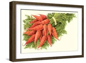 Bunch of Carrots-null-Framed Premium Giclee Print