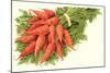 Bunch of Carrots-null-Mounted Art Print